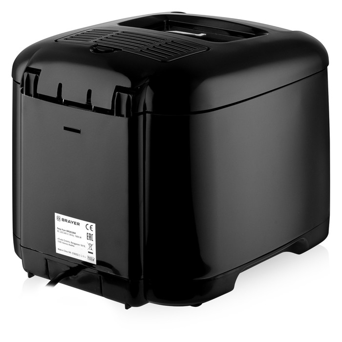 Фритюрница BRAYER 2832BR-BK, 1800 Вт, 2,5 л, 130-190 °C, чёрная Фритюрница BRAYER 2832BR-BK, 1800 Вт, 2,5 л, 130-190 °C, чёрная
