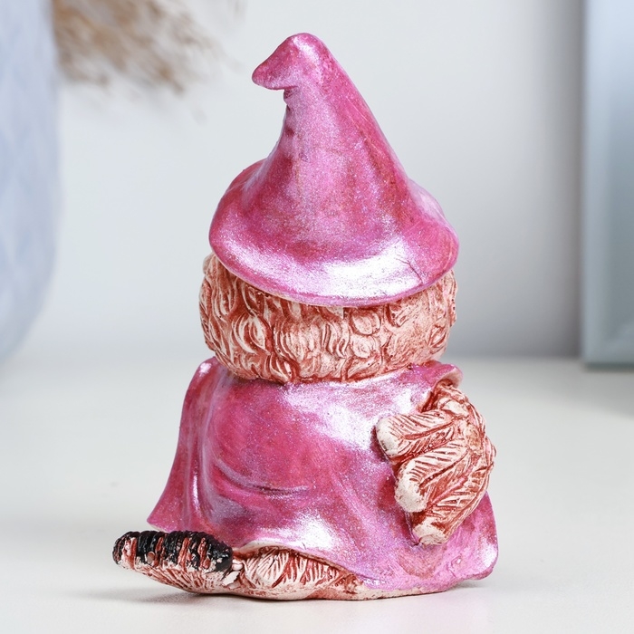 Фигура Фигура "Сова в плаще" красно-коричневая, 11х5см