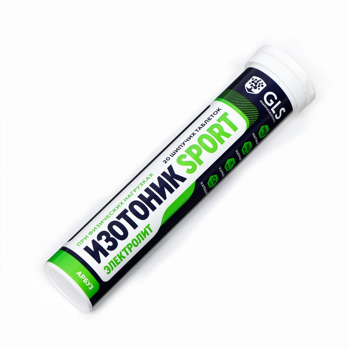 Изотоник  Изотоник "Электролит REDJAR" со вкусом арбуза, 20 шипучих таблеток массой 3,8 г