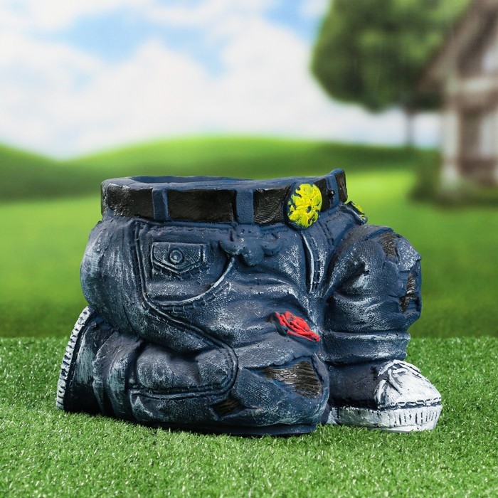 Кашпо  Кашпо "Штанишки" 26х26х17см