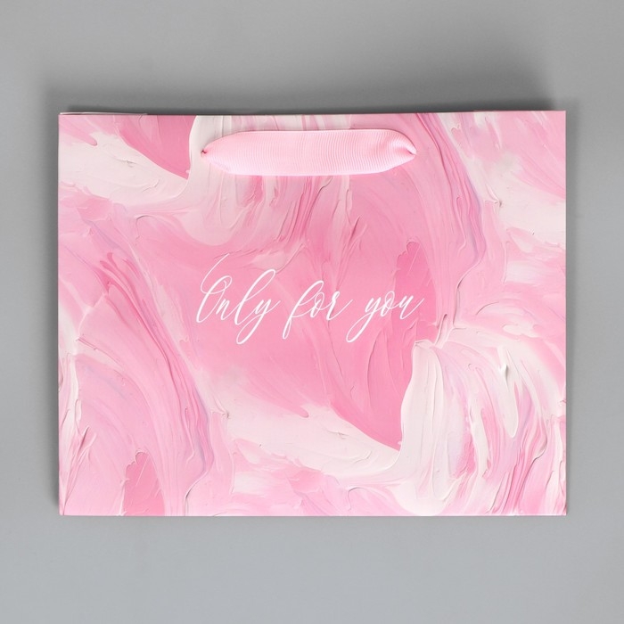 Пакет подарочный, упаковка, «Для тебя», 22 х 17.5 х 8 см Пакет подарочный, упаковка, «Для тебя», 22 х 17.5 х 8 см