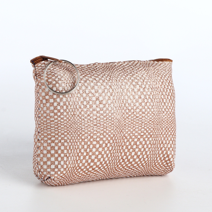 Кошелёк женский на молнии, цвет золотистый Кошелёк женский на молнии, цвет золотистый