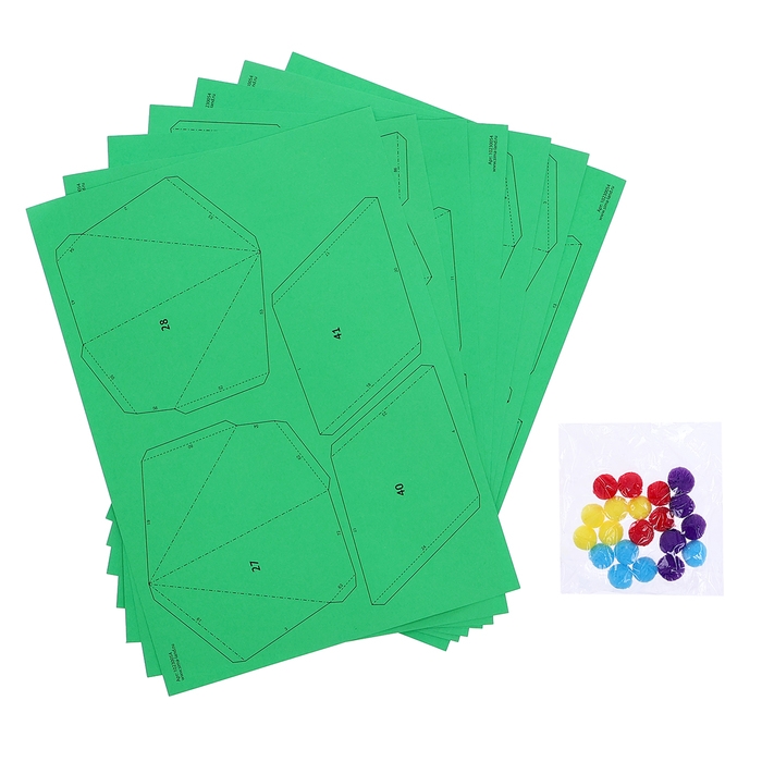 Полигональный конструктор «Ёлочка», 42 детали Полигональный конструктор «Ёлочка», 42 детали