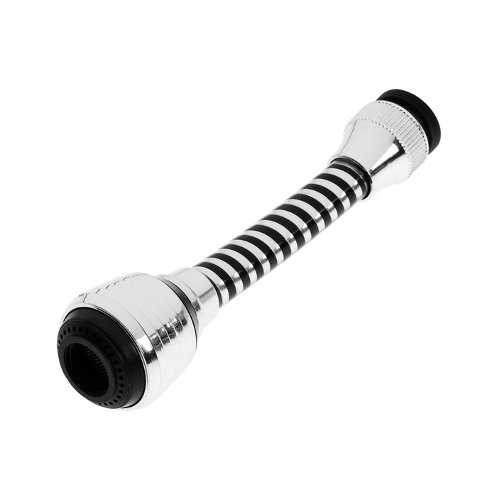 Аэратор ZEIN Z3602, поворотный, на шарнире, гибкий, 2 режима, хром/черный Аэратор ZEIN Z3602, поворотный, на шарнире, гибкий, 2 режима, хром/черный