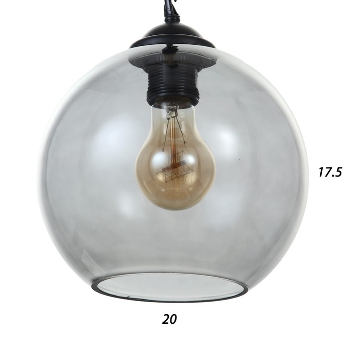 Светильник BayerLux 2537/1BK E27 40Вт черный 20х20х20-120 см