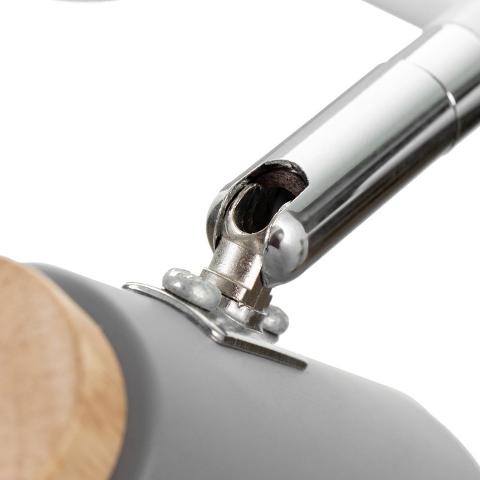 Спот Спот "Конус" 2х40Вт Е27 серый 30х12х16 см