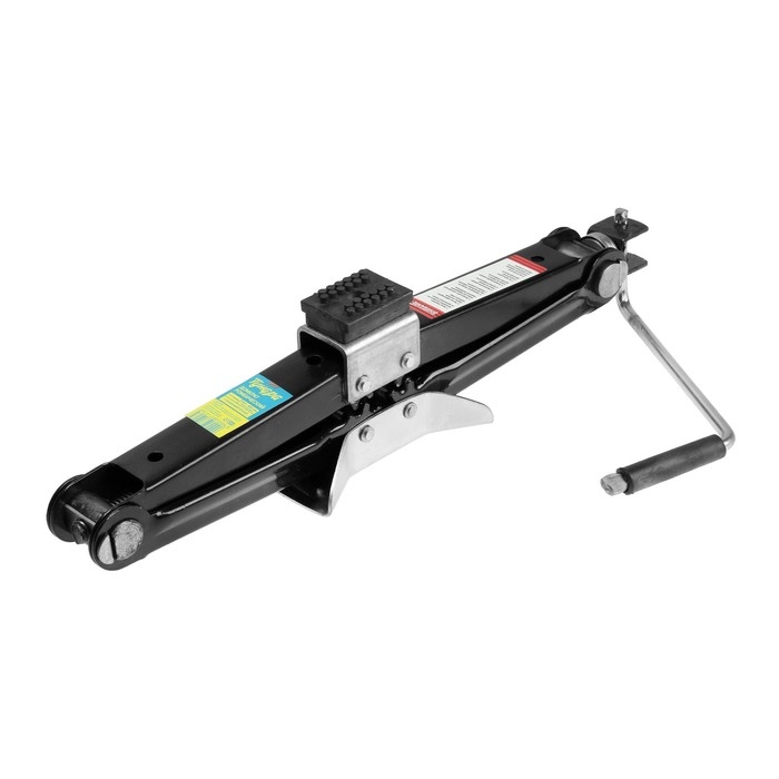 Домкрат ромбический ТУНДРА, с резиновой опорой, высота подъема 100 - 400 мм, 1.3 тонны Домкрат ромбический ТУНДРА, с резиновой опорой, высота подъема 100 - 400 мм, 1.3 тонны