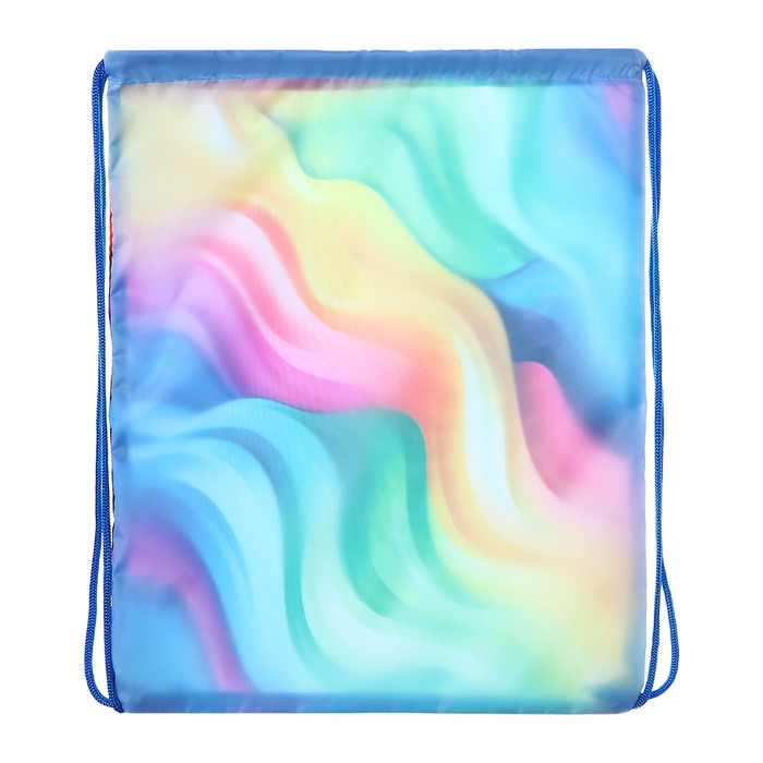 Мешок для обуви 420 х 340 мм, Calligrata МСО-5С, (мягкий полиэстер, плотность 210D),  Мешок для обуви 420 х 340 мм, Calligrata МСО-5С, (мягкий полиэстер, плотность 210D), "Волна"