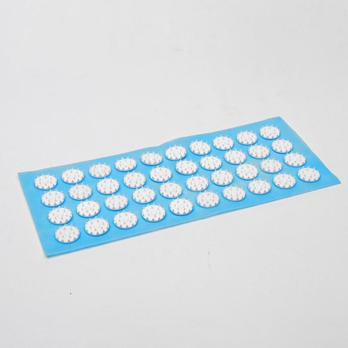 Аппликатор Аппликатор "Кузнецова", 40 колючек, спанбонд, 14 х 32 см, голубой.