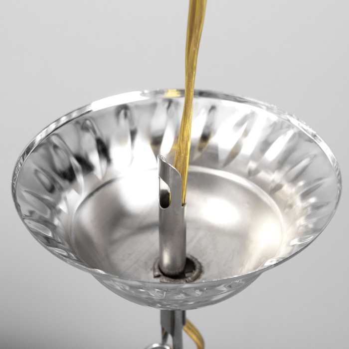 Люстра Люстра "Джорди" 5хЕ27 40Вт хром 70х70х55-75 см