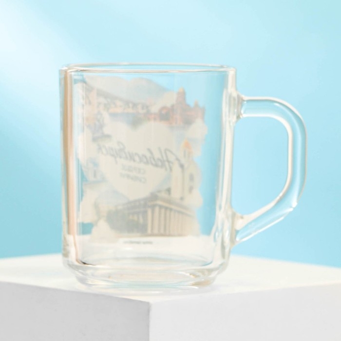 Кружка стеклянная «Новосибирск», 200 мл