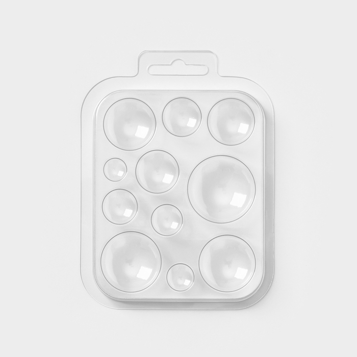 Форма для шоколада и конфет пластиковая «Шоко-круги», цвет прозрачный Форма для шоколада и конфет пластиковая «Шоко-круги», цвет прозрачный