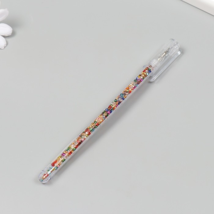 Нож для бумаги Нож для бумаги "Бисер" 0,9х16 см МИКС