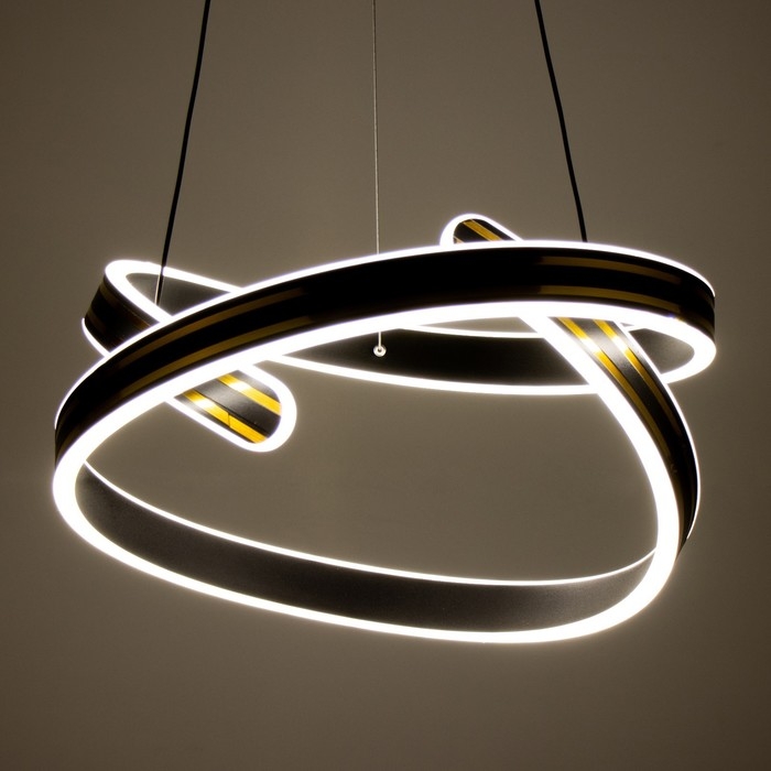 Люстра BayerLux 2682/1 LED 100Вт 3000-6000К черный 43х43х22 см Люстра BayerLux 2682/1 LED 100Вт 3000-6000К черный 43х43х22 см