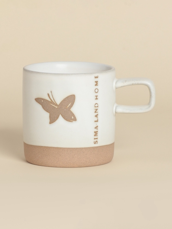 Кружка SL Home "Бабочка", 520 мл, 13,5х9,6х9,8 см.