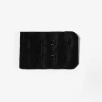 Застёжка-удлинитель для бюстгальтера TEIRA, 3 ряда 2 крючка, 3.2&times;5 см, набор 3 шт.