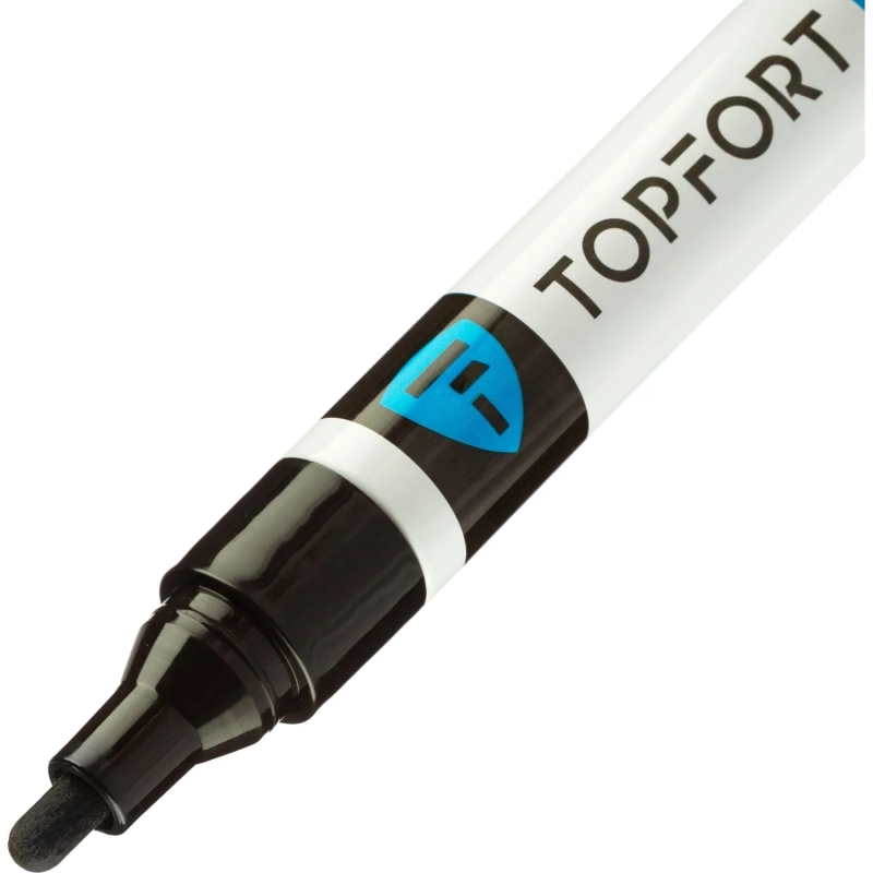 Маркер лаковый Topfort Industrial 4 мм черный