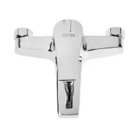 Смеситель для ванны ZEIN Z3840, однорычажный, душевой набор, лейка 5 режимов, хром