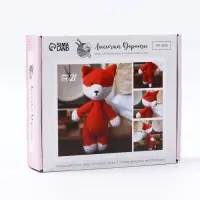 Набор для вязания. Амигуруми: мягкая игрушка &laquo;Лисичка Дороти&raquo;, 21 см
