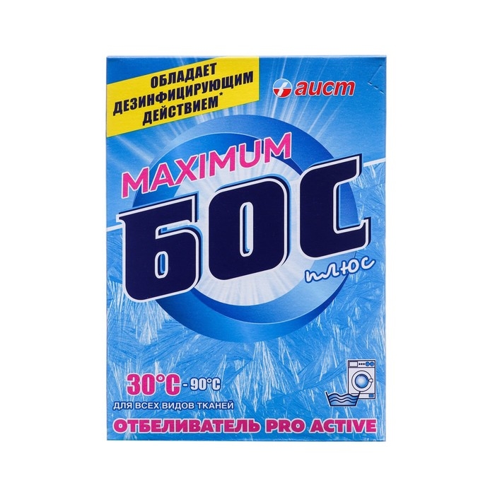 Отбеливатель  Отбеливатель "Аист" "Бос-плюс" Maximum, порошок, для тканей, 300 г