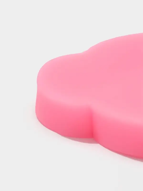 Молд для заливки новогодний &laquo;Колокольчик оленя&raquo;, силикон, 10&times;9&times;1.5 см, розовый