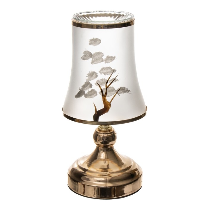 Аромасветильник сенсорный Аромасветильник сенсорный "Бонсай" G5 40Вт золото 13х13х23 см RISALUX