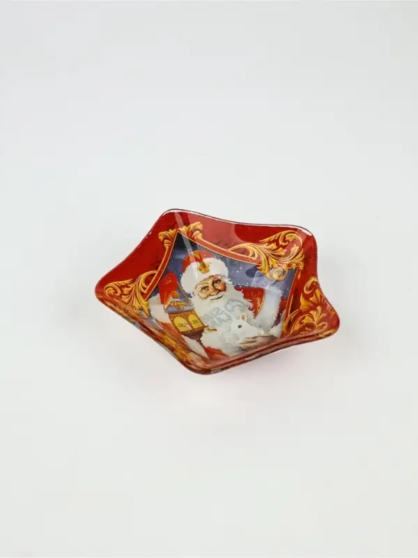 Соусник стеклянный «С Новым годом», набор 3 шт. Соусник стеклянный «С Новым годом», набор 3 шт.