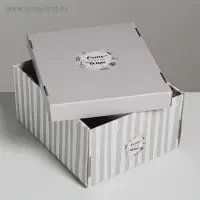 Коробка подарочная складная, упаковка, &laquo;Очень нужные вещи&raquo;, 31 х 25.5 х 16 см