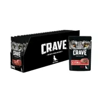 Влажный корм Crave для кошек, пауч говядина в желе 70г Влажный корм Crave для кошек, пауч говядина в желе 70г