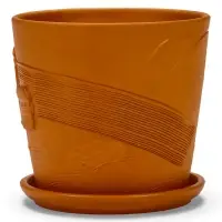 Горшок цветочный с поддоном 1,45 л, d15/h14 см терр-т керамика, "Голландия" (М)
