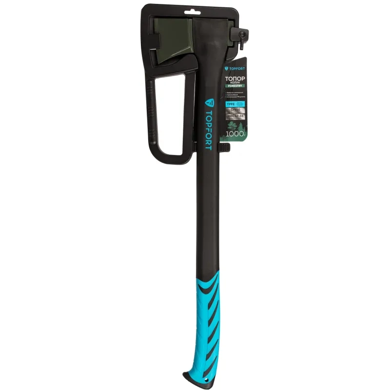 Топор колун Topfort Forestry 28/711мм, 1000g/1570g фибергласс