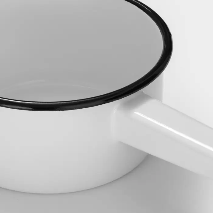 Ковш эмалированный, 1 л, МИКС