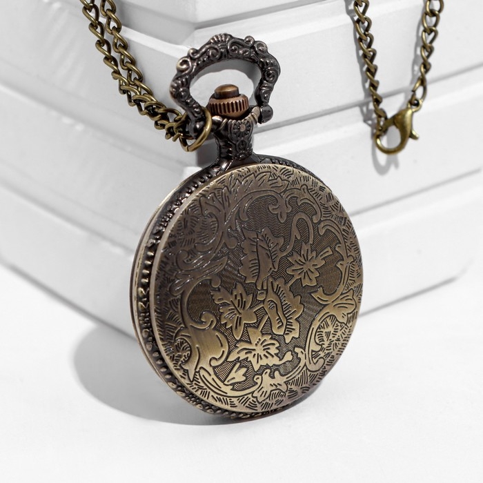 Часы карманные Часы карманные "Паук", кварцевые, d-4.5 см