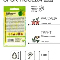 Семена Огурец "Сибирский Пучок", F1, 5 шт