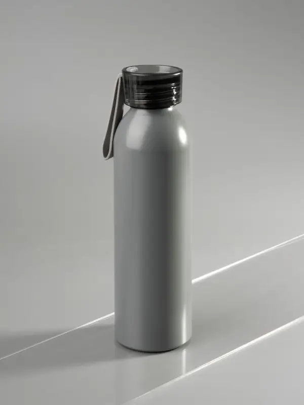 Бутылка для воды Brooke, матовая серая Бутылка для воды Brooke, матовая серая
