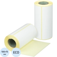 Термоэтикетки ЭКО 100х75,&nbsp;150 шт/рул, вт. 25