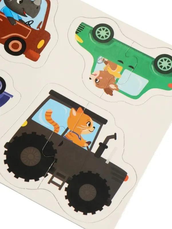 Магнитные макси-пазлы Магнитные макси-пазлы "Изучаем цвета"