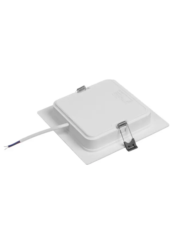 Светильник встраиваемый &laquo;Даунлайт&raquo;, светодиодный, 12 Вт, 6500K, 1140 Лм, 220 В, 150&times;27 мм, квадратный, белый