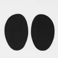 Подпяточники для обуви, 12.5&times;7.8 см, пара, чёрные