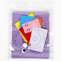 Набор для создания игрушки из фетра "Сладкая компания", набор 6 шт.