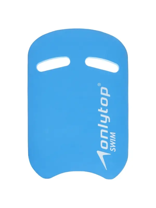 Доска для плавания ONLYTOP, 44&times;28&times;3.3 см, цвет голубой