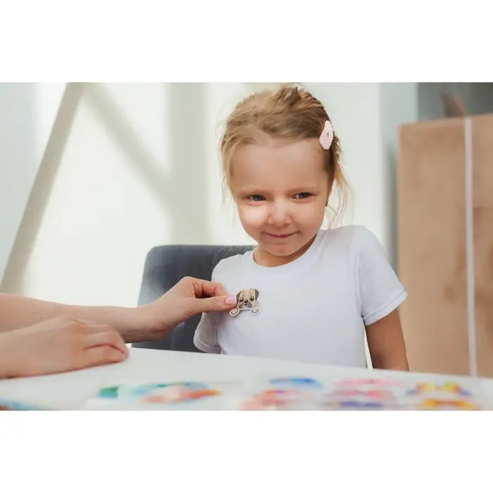 Термоаппликация &laquo;Щенок с лапками&raquo;, 4.6&times;4.5 см, разноцветная