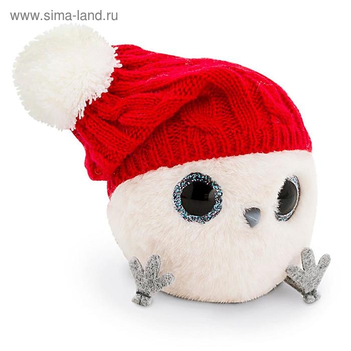 Мягкая игрушка «КТОтик в шапке с помпонами», 13 см, цвет МИКС Мягкая игрушка «КТОтик в шапке с помпонами», 13 см, цвет МИКС