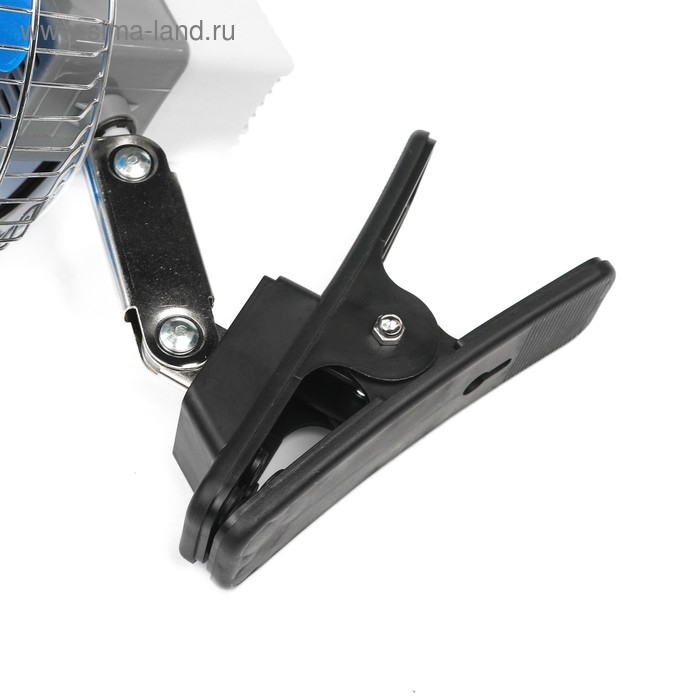 Вентилятор автомобильный AVS Comfort 8043, 12 В 6 Вентилятор автомобильный AVS Comfort 8043, 12 В 6", металл, серебристый