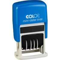 Датер автоматический Colop Мини S120/SD шрифт 3,8 мм с сокр.датой цифр