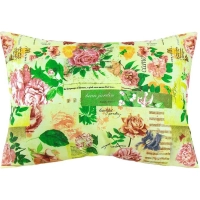 Подушка 50х70 см Эконом (иск.леб.пух/лавсан ПЭ 100%), ассорти