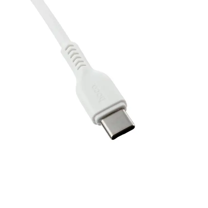 Кабель Hoco X20, Type-C - USB, 3 А, 3 м, PVC оплетка, белый