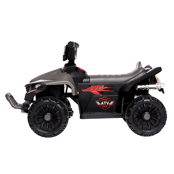 Электромобиль «Квадрик», цвет серый Электромобиль «Квадрик», цвет серый