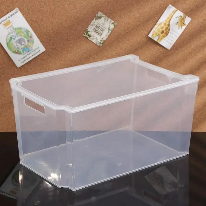 Ящик штабелируемый с крышкой &laquo;Модуль&raquo;, 18 л, цвет прозрачный