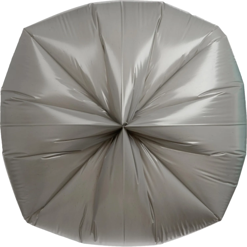 Мешки для мусора ПВД+добавка 240л 55мкм 10шт/рул серые 110х150см